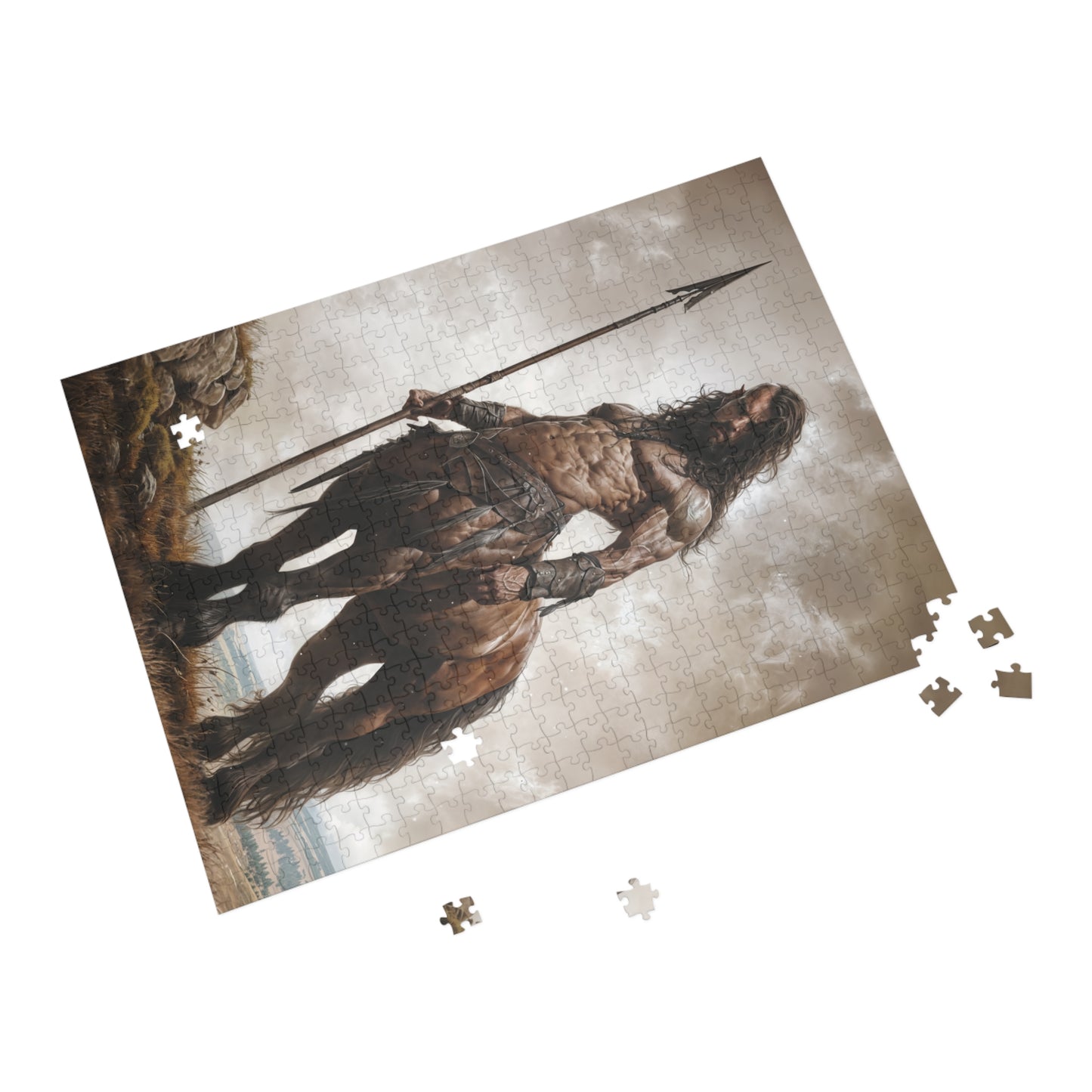 "Centaur Spearman" Puzzle (500, 1000-Piece)