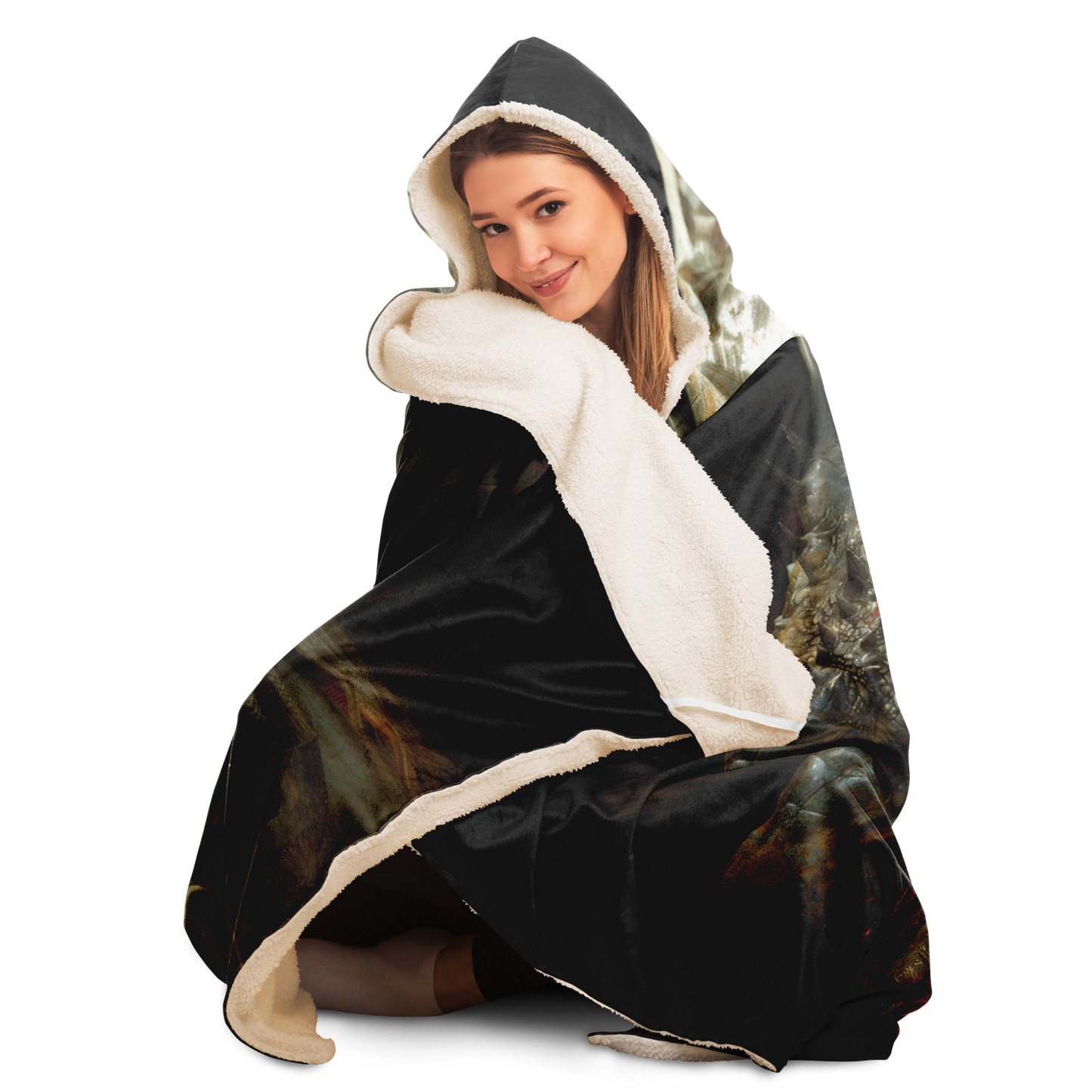 The Last Goodbye Hooded Blanket