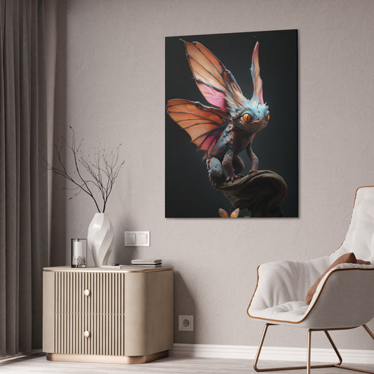 "Pixie Butterfly Bug" Canvas Stretched, 0.75" - Print