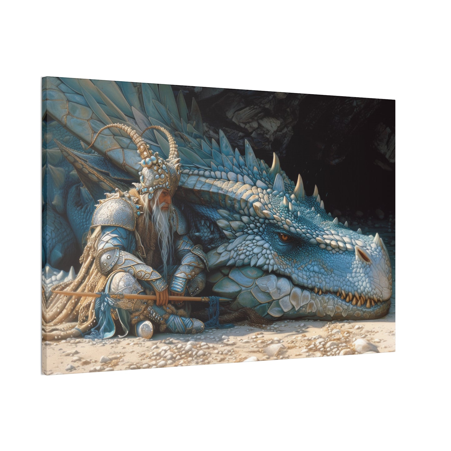 "Dragons Rest"  Canvas Stretched, 0.75" - Print