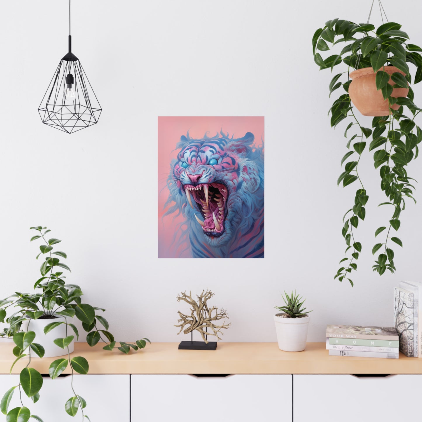 "Demon Tiger" Poster - Print