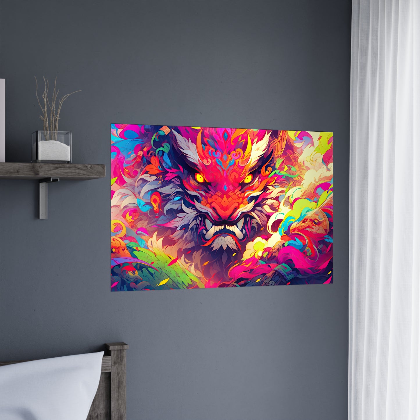 "Oni Tiger" Poster - Print