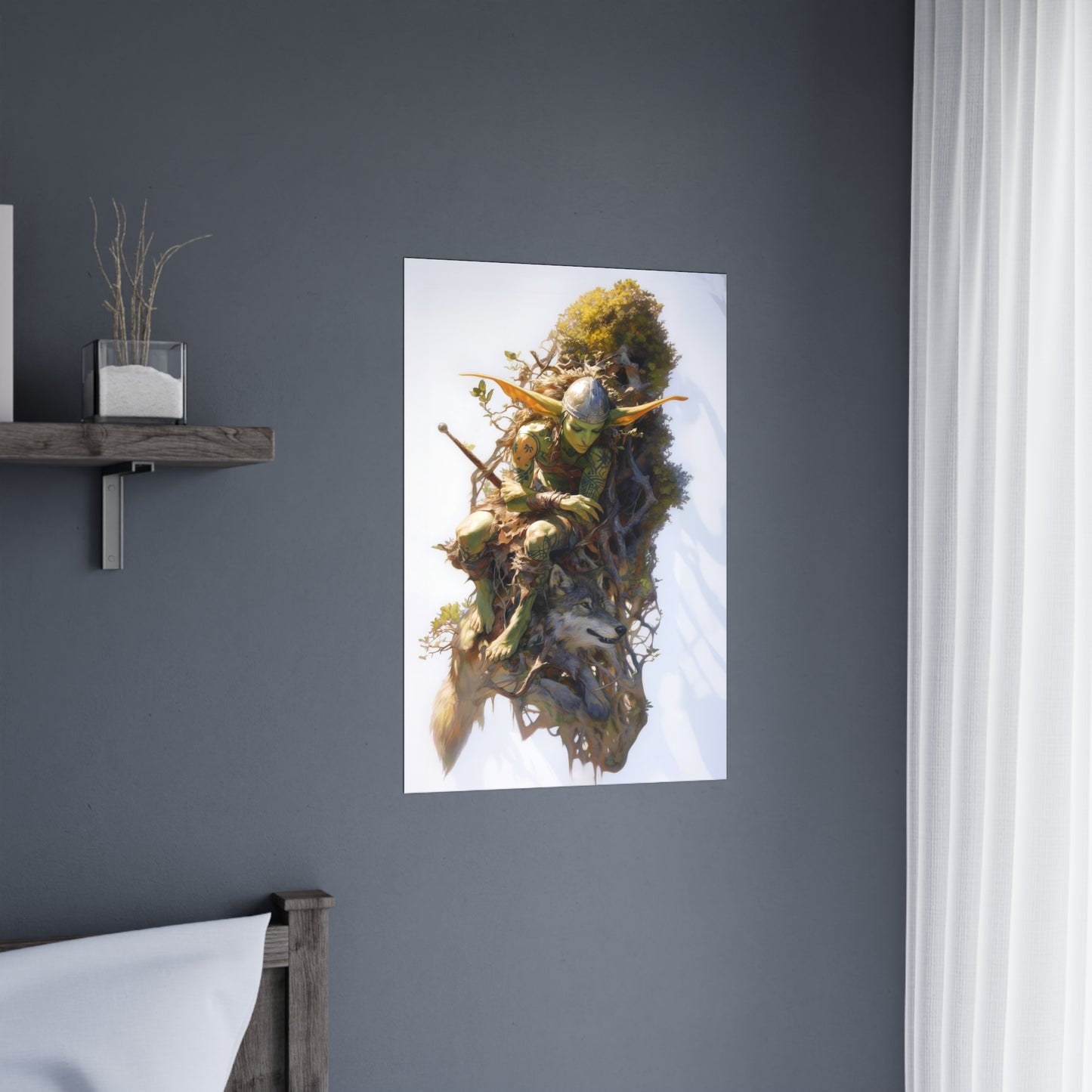 "Floating Gardens Escape" Poster - Print