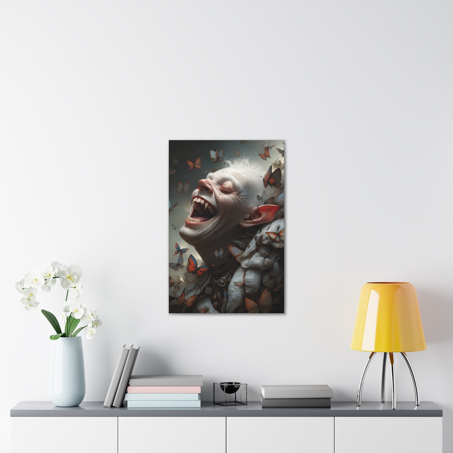 "Butterfly High" Canvas Stretched, 0.75" - Print