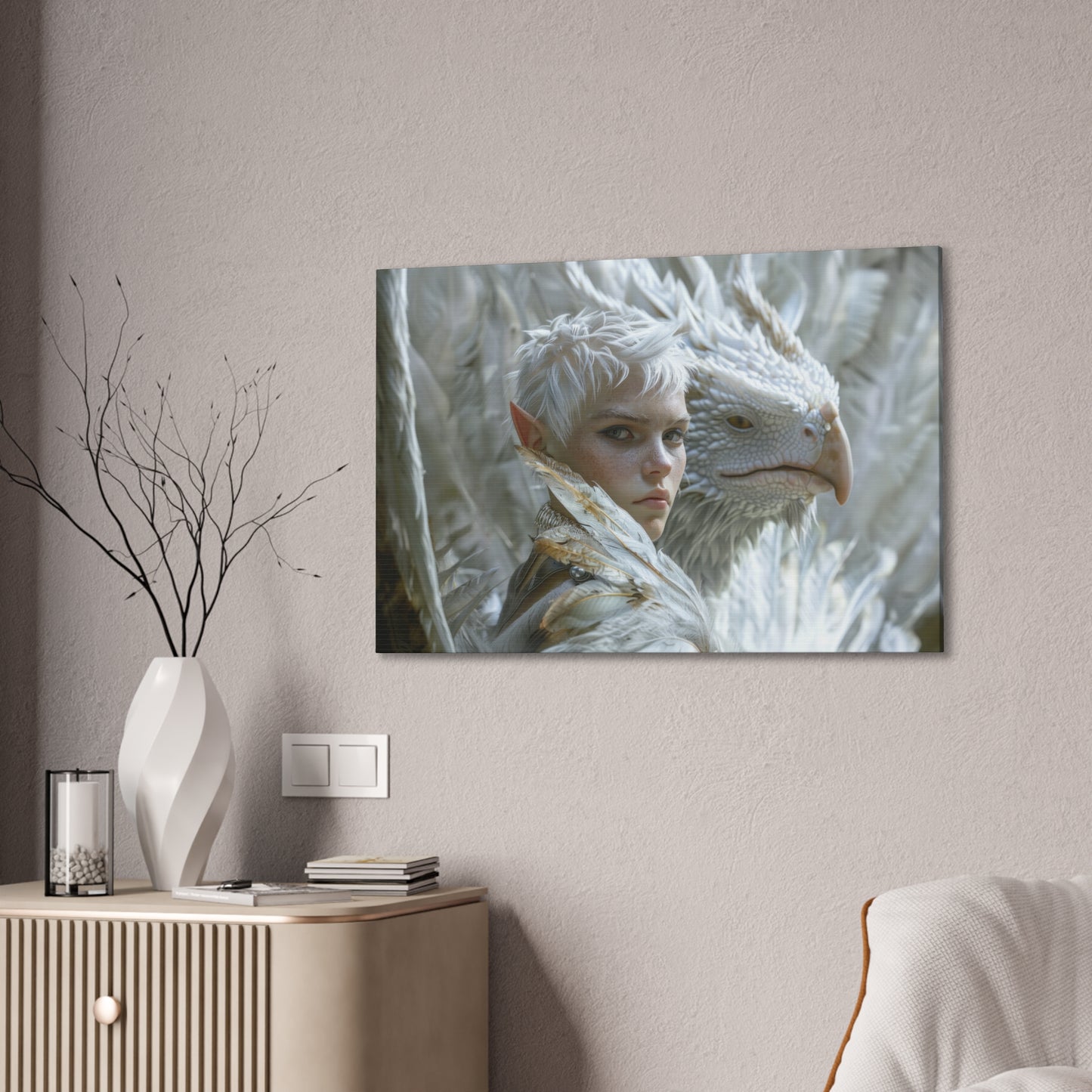 "Griffin Prince"  Canvas Stretched, 0.75" - Print