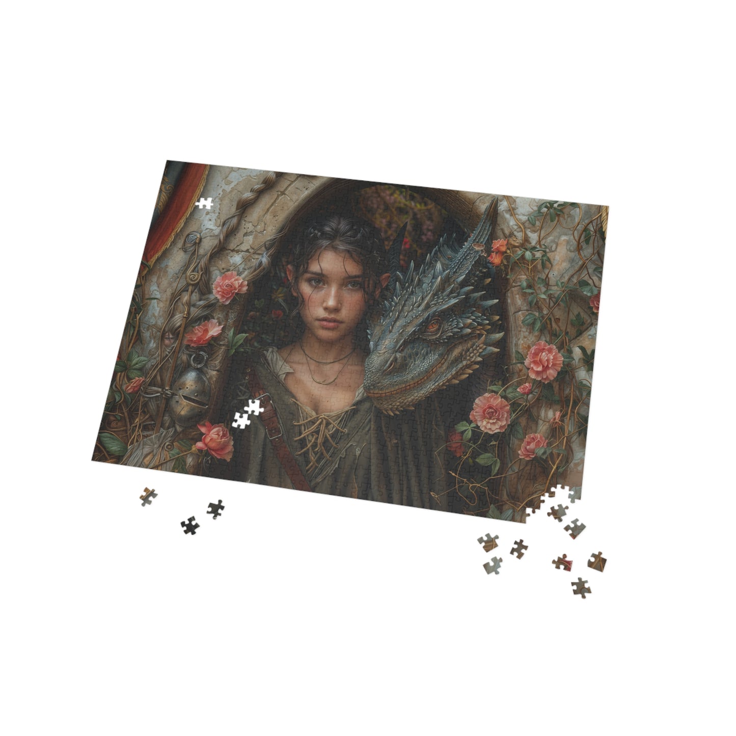 "The Secret Garden" Puzzle (500, 1000-Piece)