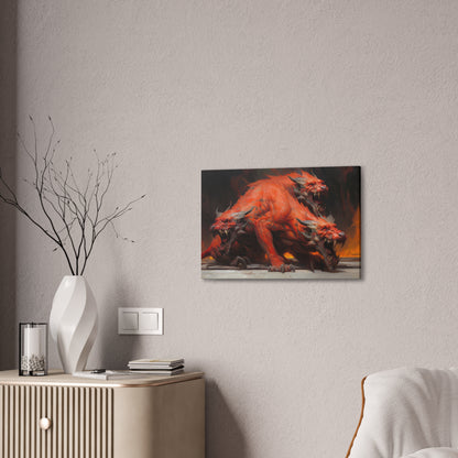 "Hound Of Hades"  Canvas Stretched, 0.75" - Print