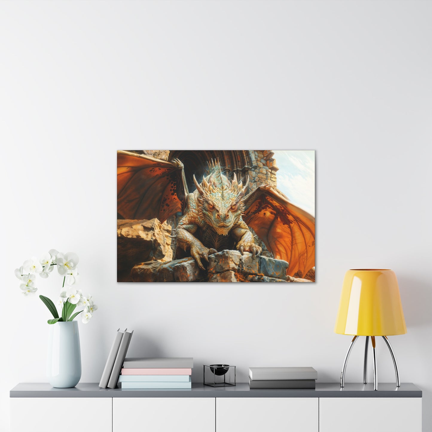 "Protector of the Forgotten Keep"  Canvas Stretched, 0.75" - Print