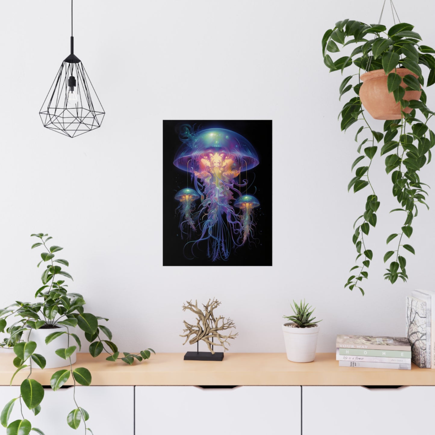 "Space Jellyfish 1" Poster - Print