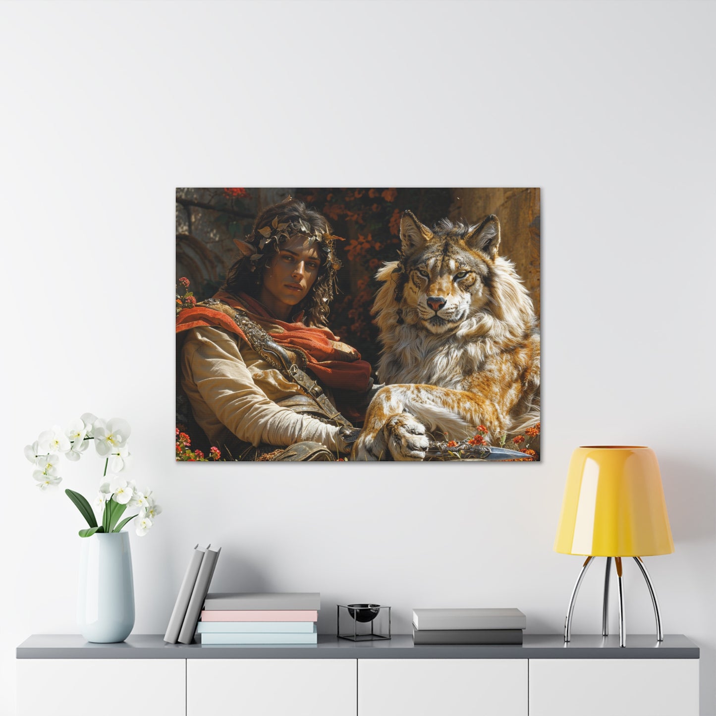 "Guardians Of The Gateway"  Canvas Stretched, 0.75" - Print