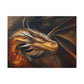 "Fireheart - Grandfather Dragon"  Canvas Stretched, 0.75" - Print