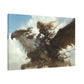 "Griffin Rider"  Canvas Stretched, 0.75" - Print