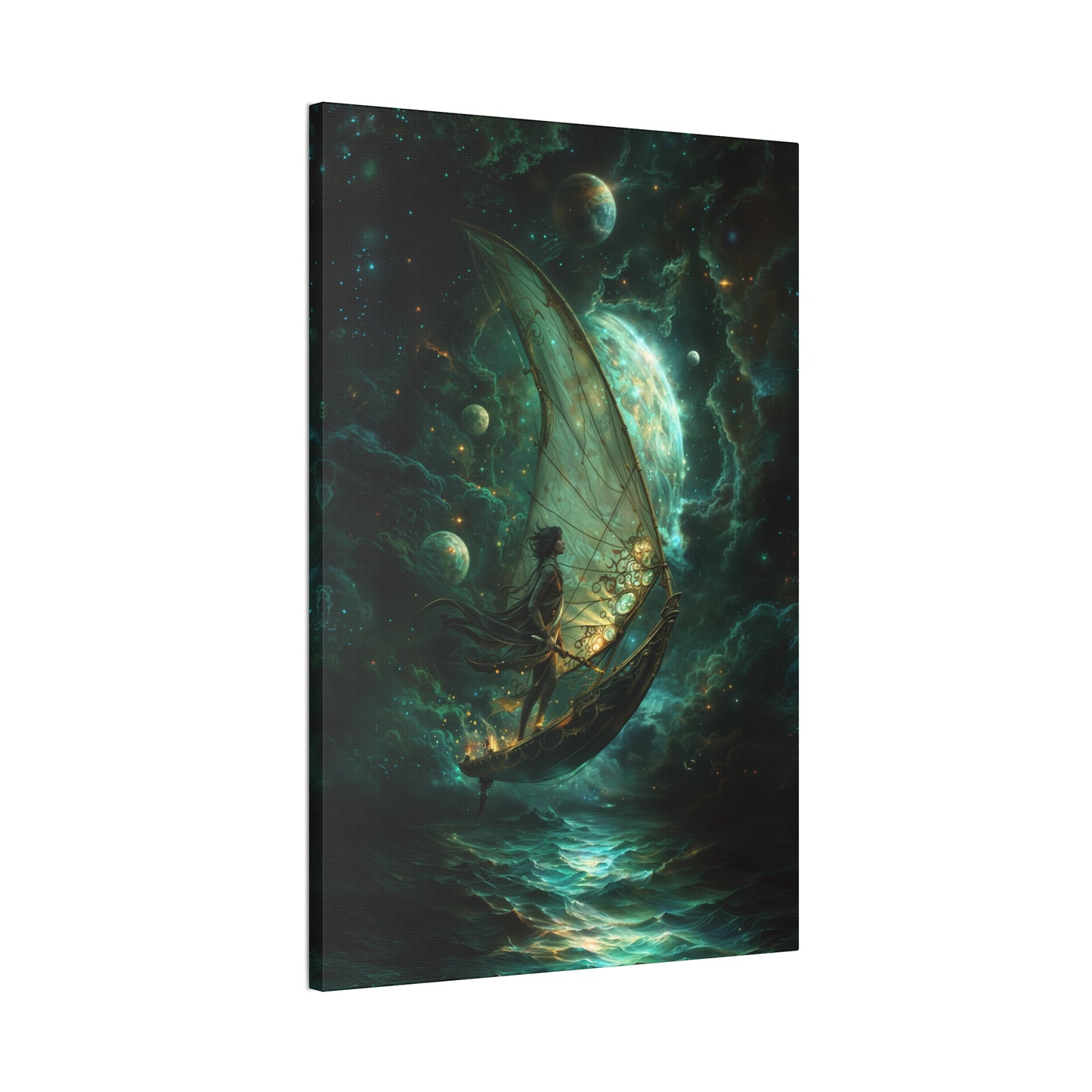 "Astral Navigator" Canvas Stretched, 0.75" - Print