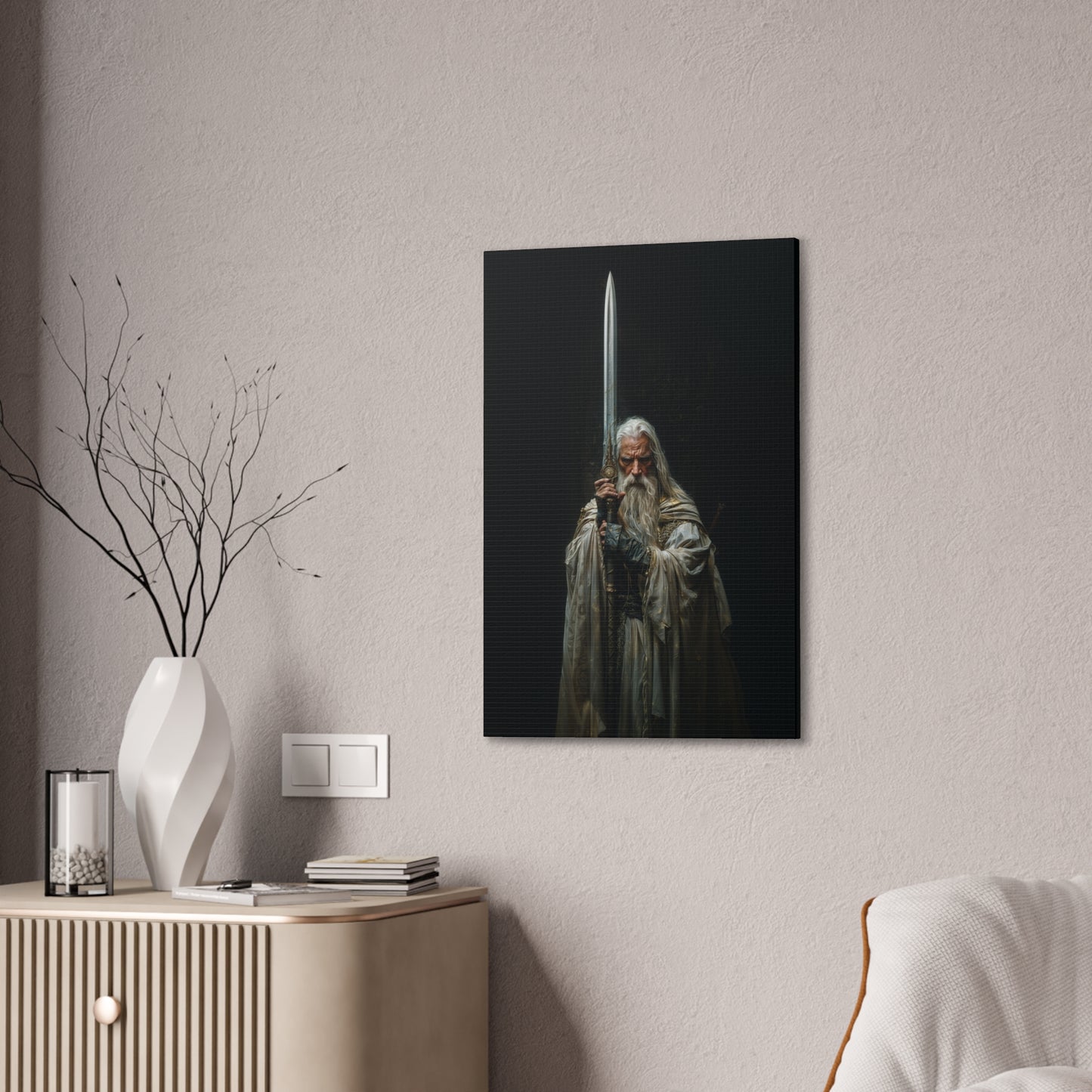 "Legend Of The Dragonlance" Canvas Stretched, 0.75" - Print