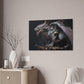 "Lavender Dragon Elder"  Canvas Stretched, 0.75" - Print