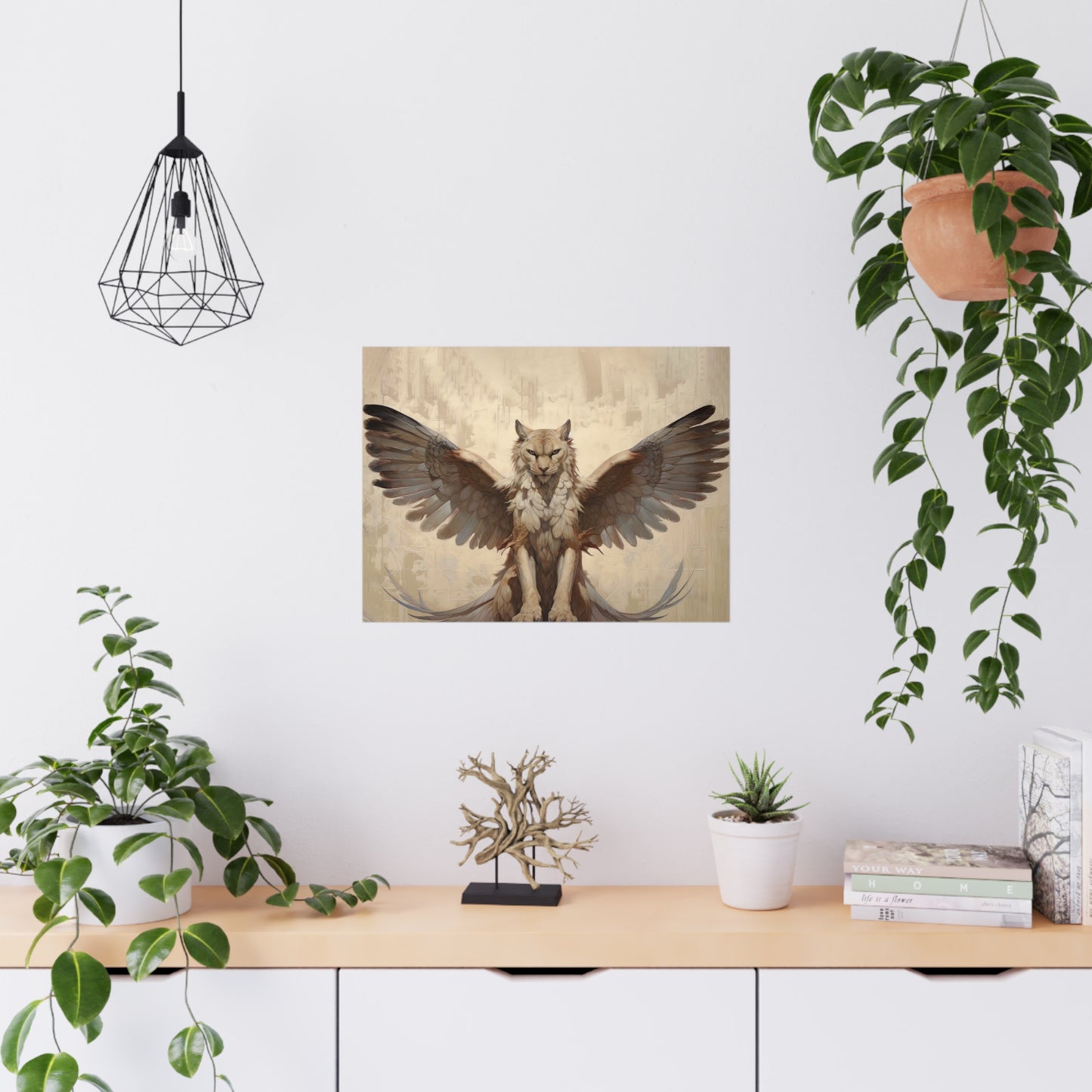 "Winged Wildcat" Poster - Print