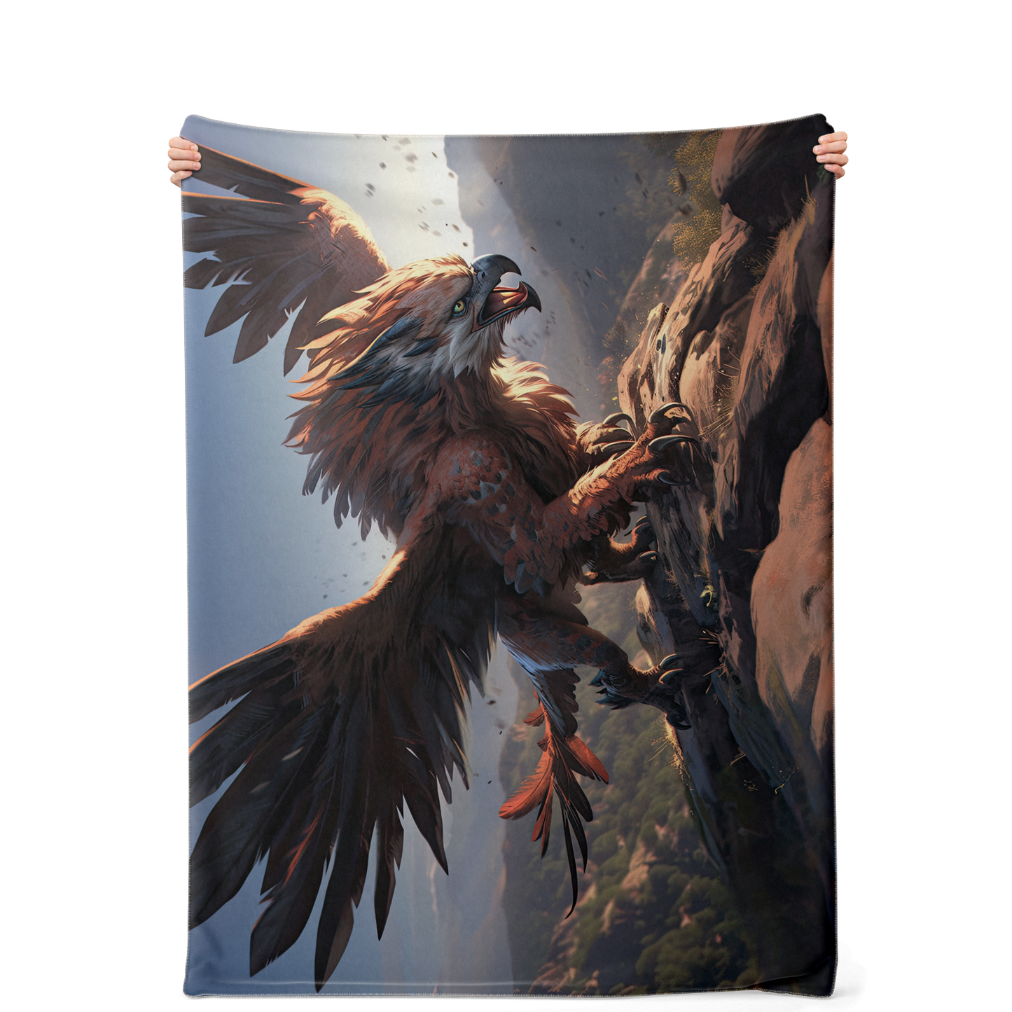 Griffon Touchdown Premium Microfleece Blanket