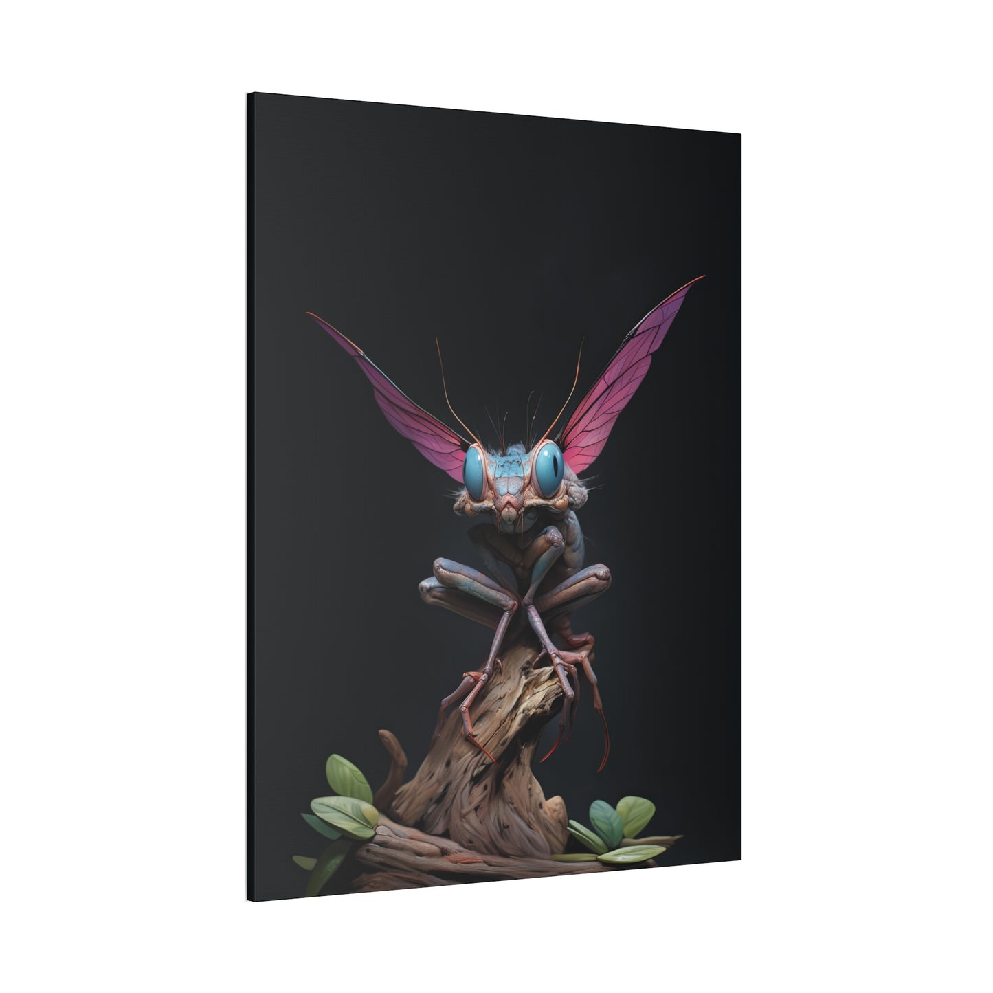 "Pixie Bug" Canvas Stretched, 0.75" - Print