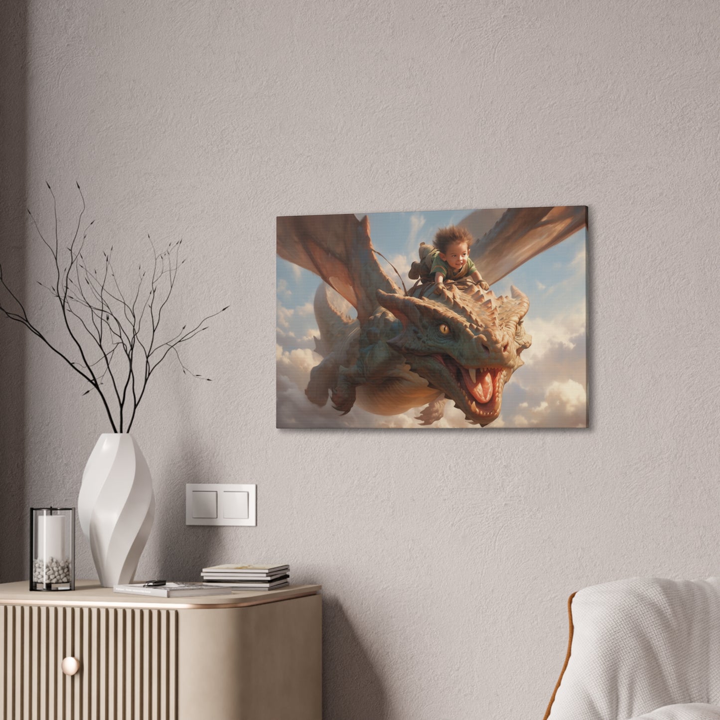 "Freedom"  Canvas Stretched, 0.75" - Print