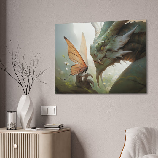 "Fire and Flutter"  Canvas Stretched, 0.75" - Print