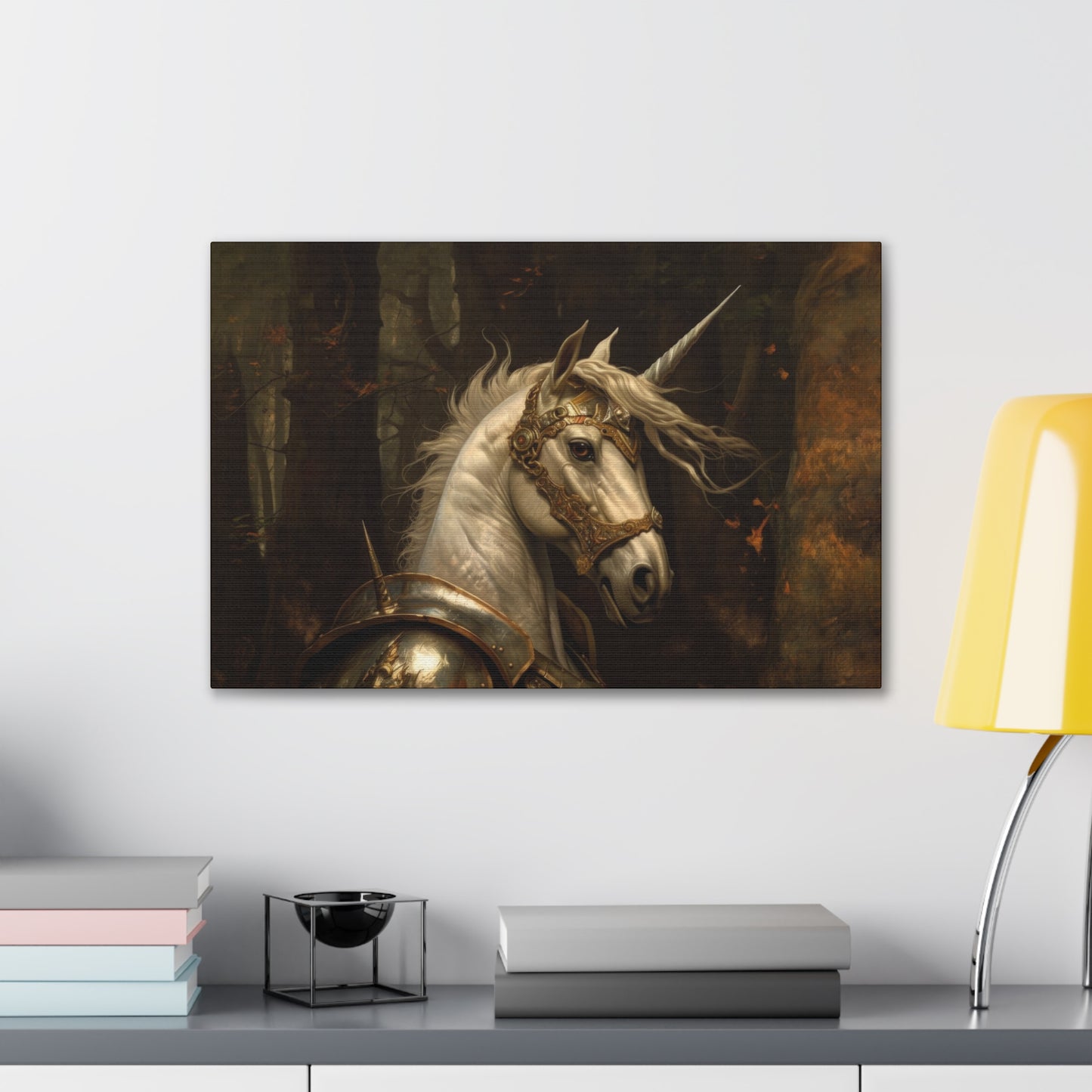 "Sir Hornblade Sentinal"  Canvas Stretched, 0.75" - Print