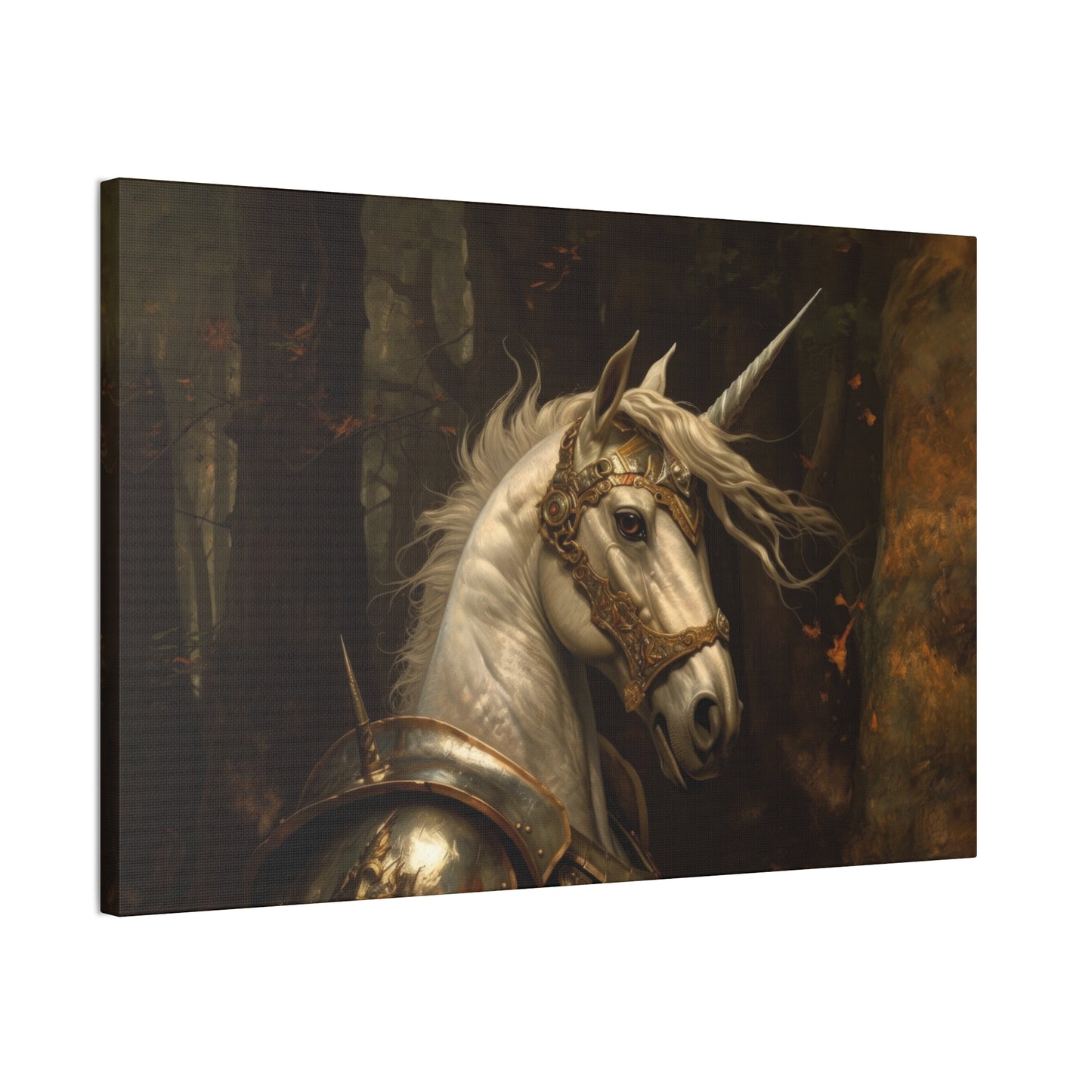 "Sir Hornblade Sentinal"  Canvas Stretched, 0.75" - Print