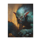 "Hungry Troll" Canvas Stretched, 0.75" - Print