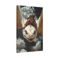 "The Dragon Rider’s Smile" Canvas Stretched, 0.75" - Print