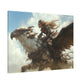 "Griffin Rider"  Canvas Stretched, 0.75" - Print