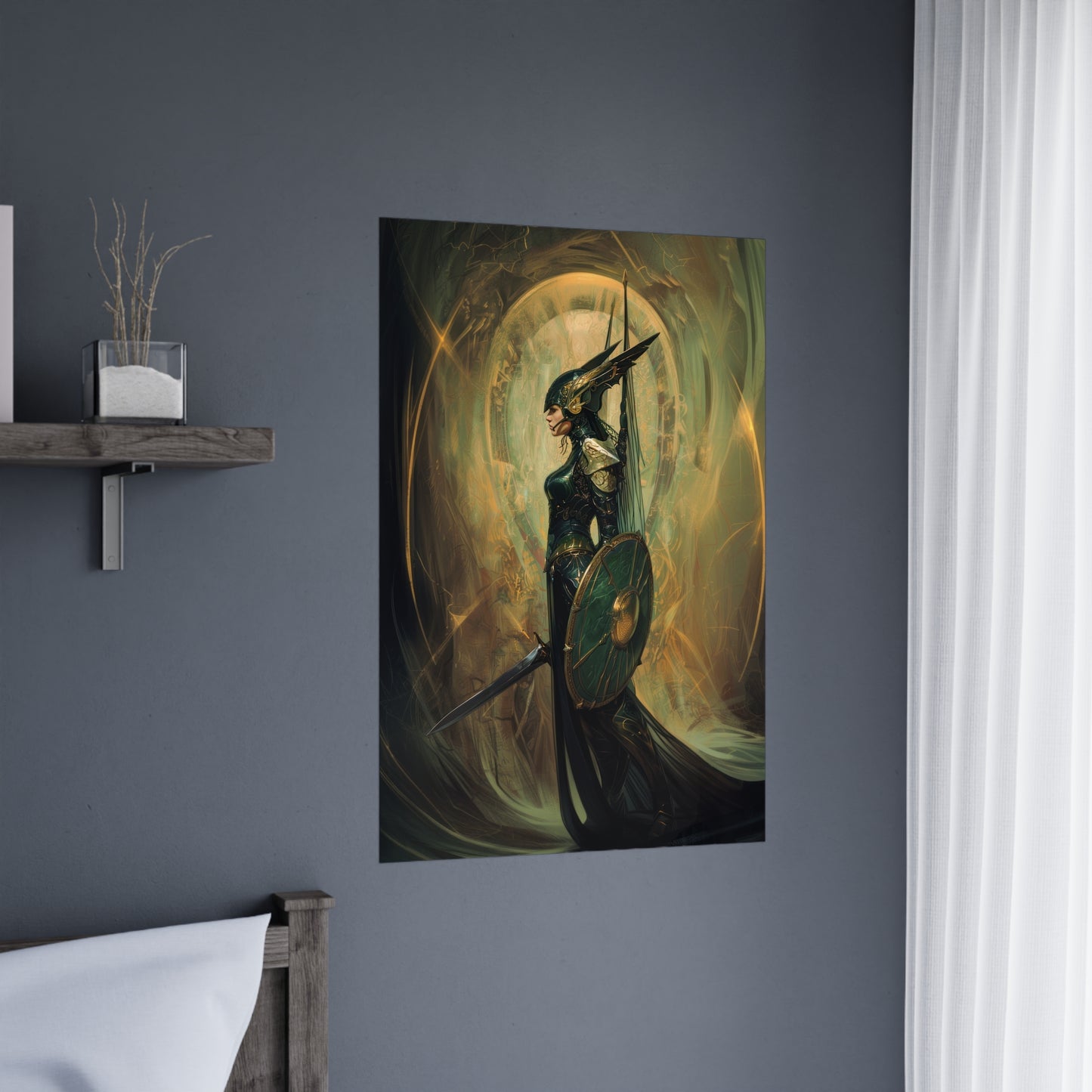 "Elite Elven Guardian" Poster - Print