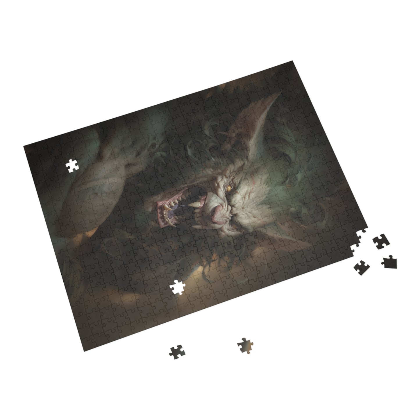 "Werecat" Puzzle (500, 1000-Piece)