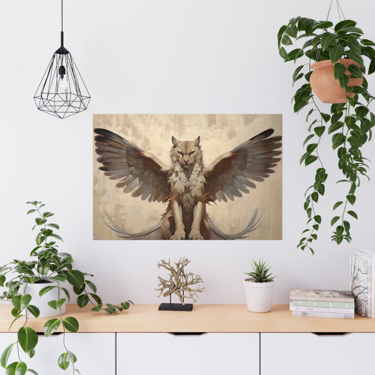 "Winged Wildcat" Poster - Print