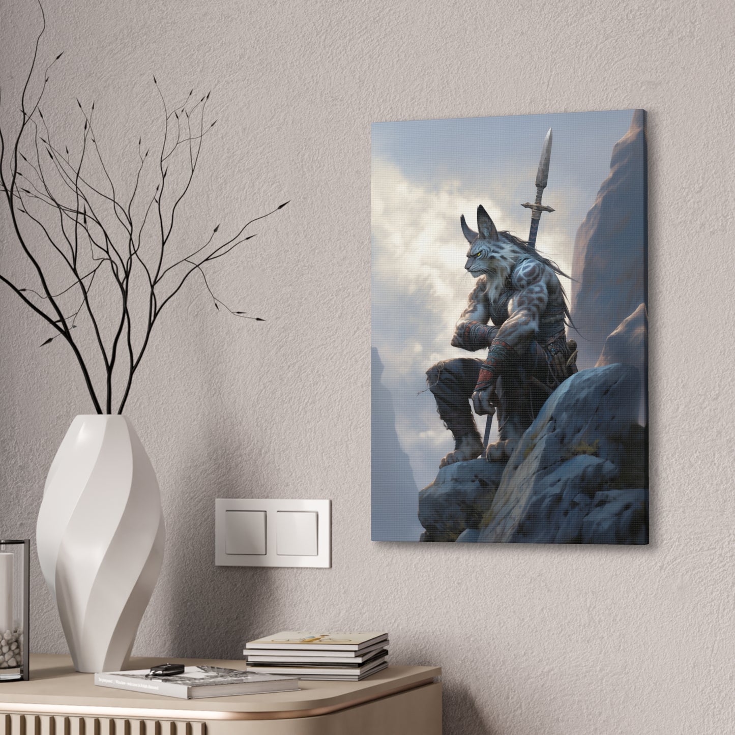 "Watchman" Canvas Stretched, 0.75" - Print