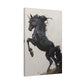 "Midnight Unicorn" Canvas Stretched, 0.75" - Print