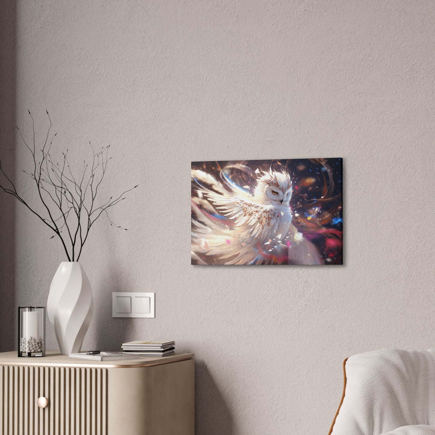 "Owl Magic"  Canvas Stretched, 0.75" - Print