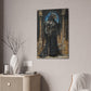 "Black Knight" Canvas Stretched, 0.75" - Print