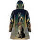 Anubis Guide To The Underworld Microfleece Cloak