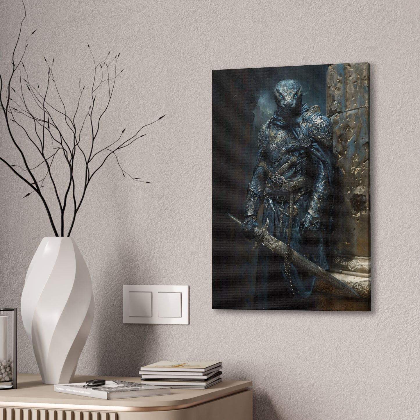 "Shadowviper" Canvas Stretched, 0.75" - Print