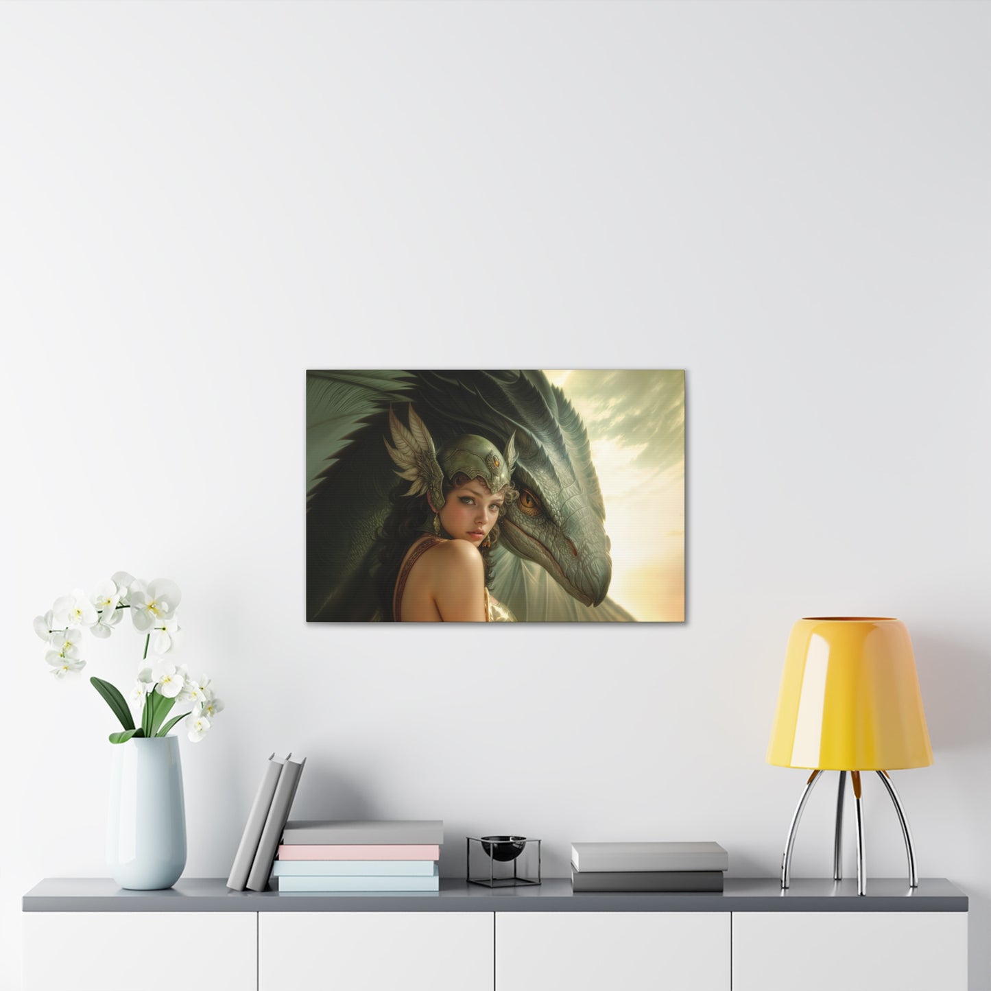 "Dragonseer"  Canvas Stretched, 0.75" - Print