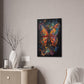 "Psychedelic Monarch" Canvas Stretched, 0.75" - Print