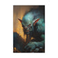 "Hungry Troll" Canvas Stretched, 0.75" - Print