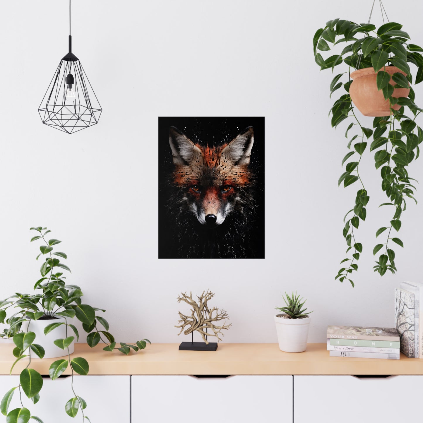 "Fox Burst" Poster - Print