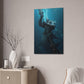 "Lord Of The Deep" Canvas Stretched, 0.75" - Print