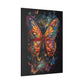 "Psychedelic Monarch" Canvas Stretched, 0.75" - Print