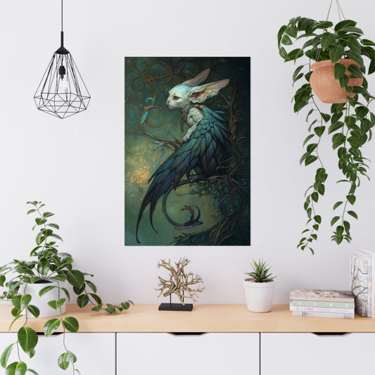 "Dreamweaver’s Familiar" Poster - Print