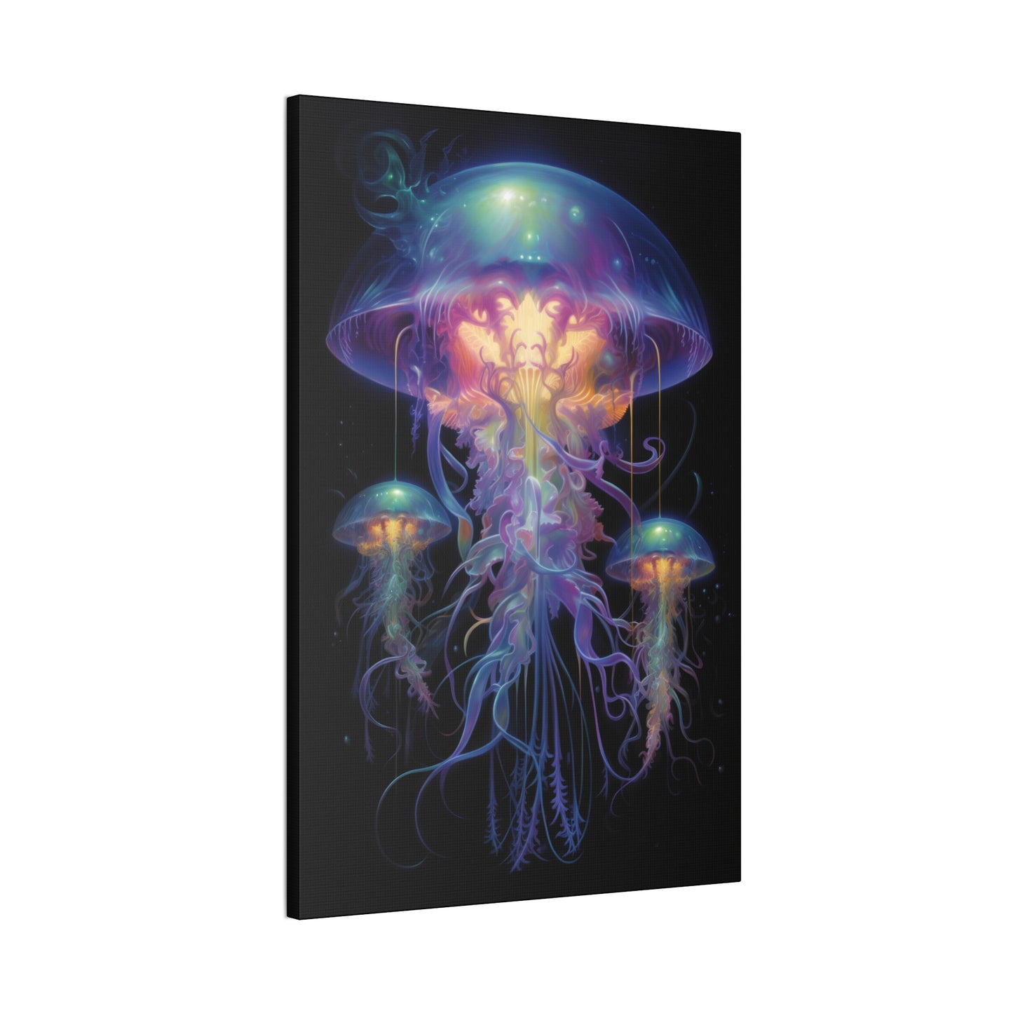 "Space Jellyfish 1" Canvas Stretched, 0.75" - Print