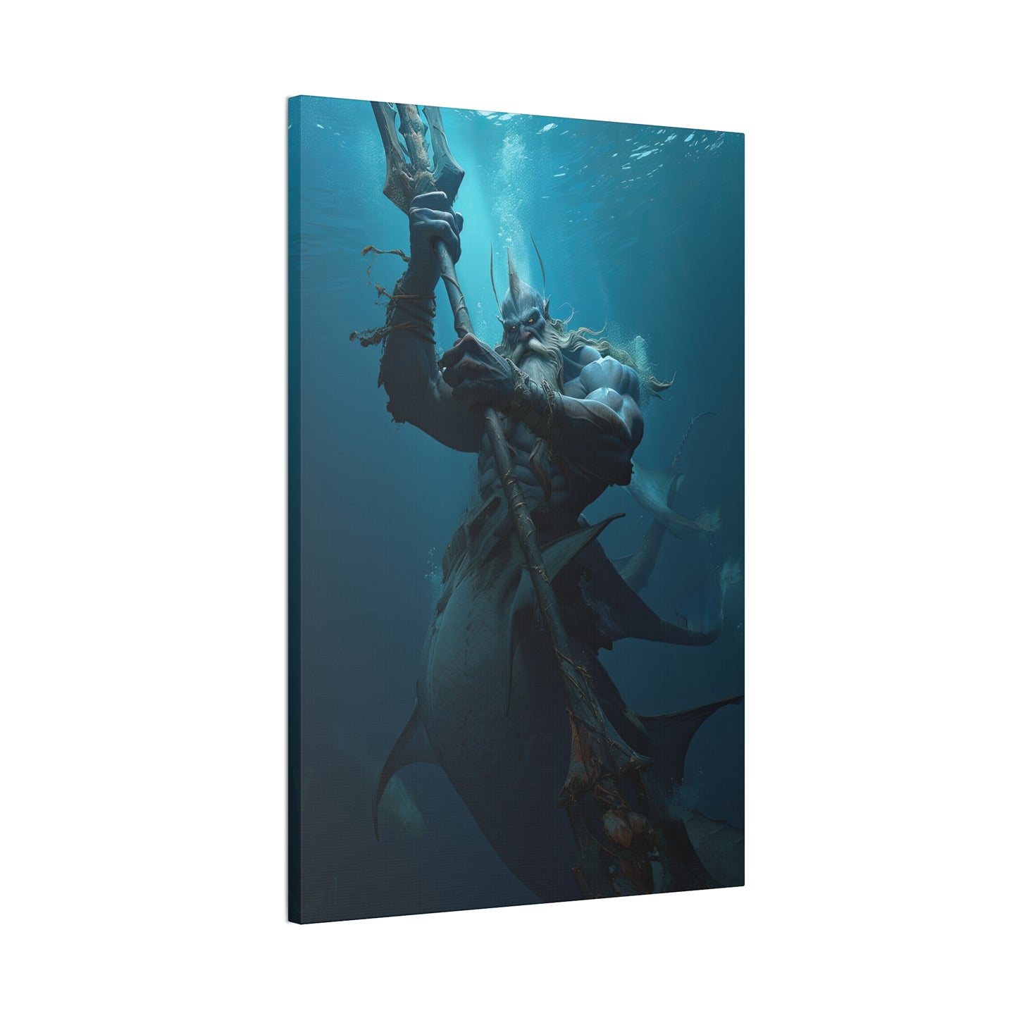 "Lord Of The Deep" Canvas Stretched, 0.75" - Print