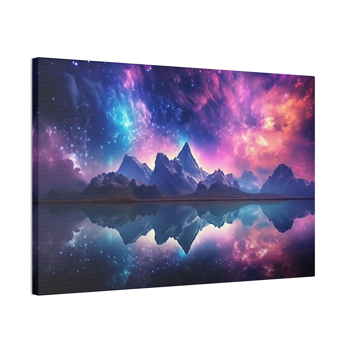 "Space Holiday"  Canvas Stretched, 0.75" - Print