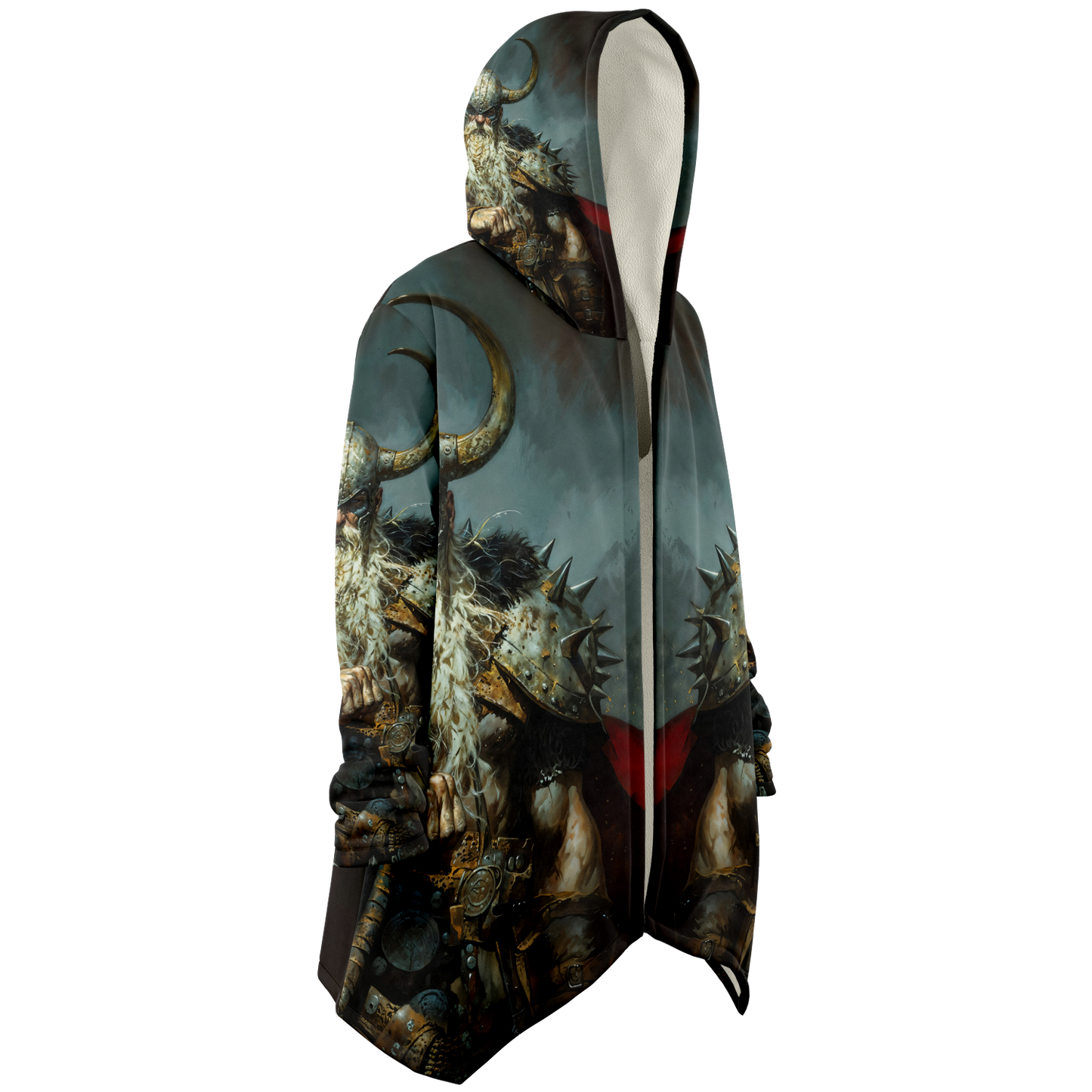 Battleworn Berserker  Microfleece Cloak