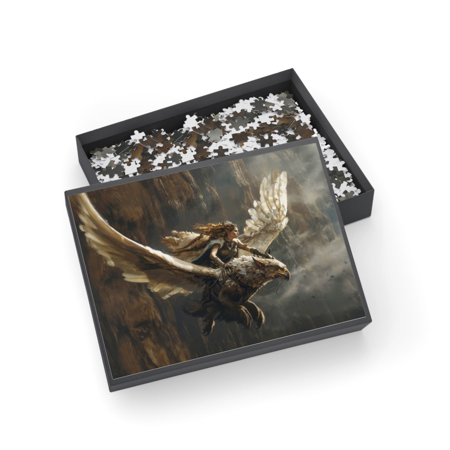 "Griffinborne Emissary" Puzzle (500, 1000-Piece)